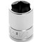 Performance Tool 1/4 In Dr. Socket 1/2 In, W36016 W36016 - alternate 1